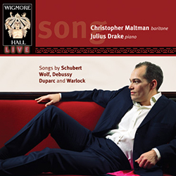 Songs by Schubert, Wolf, Debussy, Duparc and Warlock